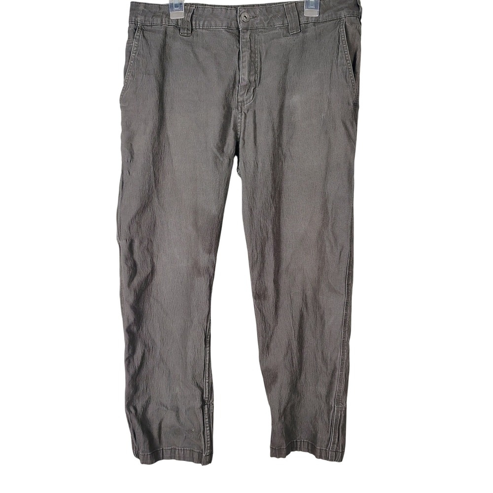 Colorado Clothing Mens Utility Carpenter Pants Gray 38x29 Cotton Stretch 1727614